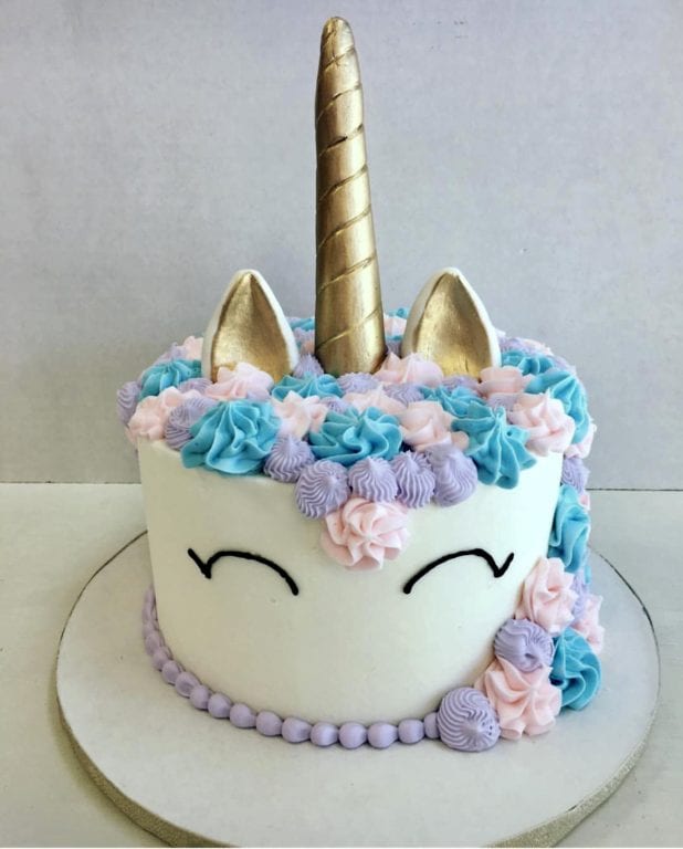 Unicorn Cake Blue - Smallcakes